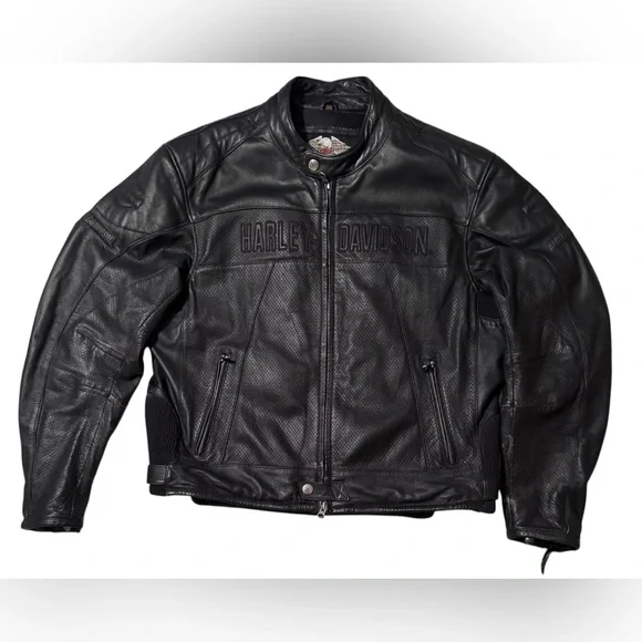 Harley Davidson’s Men’s Leather Jacket size 2XL - Picture 1 of 10